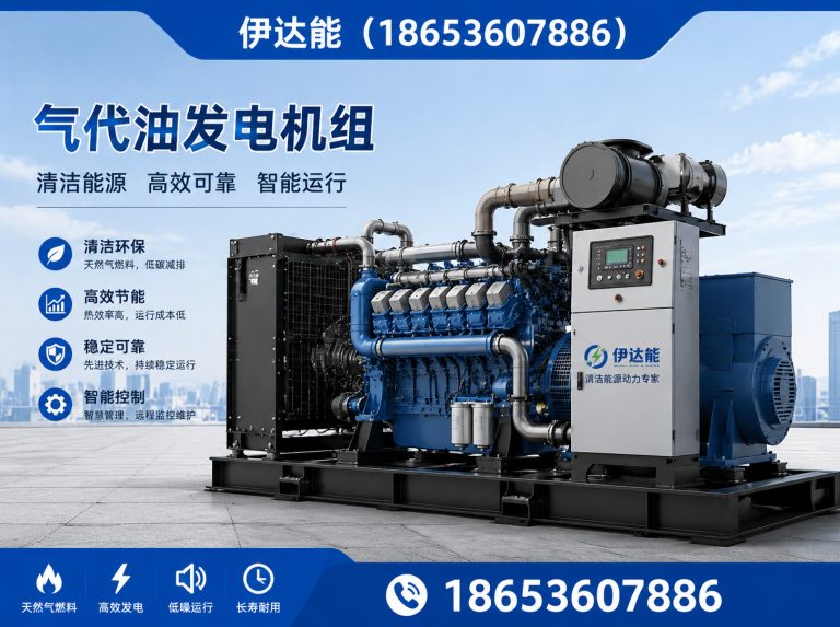 临朐县250kW锡柴天然气发电机展示图
